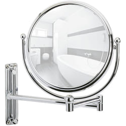 Miroir mural grossissant de salle de bain Deluxe - Diam. 19 cm