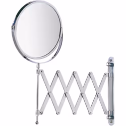 Une synthèse de fonctionnalité et de design esthétique, voilà ce qu'offre ce miroir grossissant mural, avec bras télescopique ...