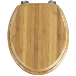 Wenko - Abattant wc Bambou - Fixation métallique