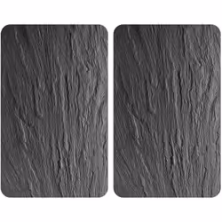 Ces deux protège-plaques apporteront à votre cuisine du design et des fonctionnalités supplémentaires. Pratiques, elles protè ...