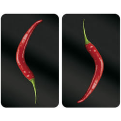 Wenko - 2 Couvres plaques universelle Peperoni - l. 52 x l. 30 cm