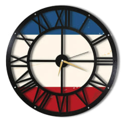 Homemania Horloge murale - Tricolore, Ø 50 cm