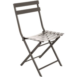Chaise de jardin pliable en métal Greensboro