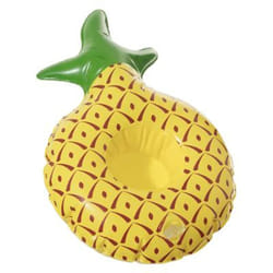 Intex - Porte gobelet gonflable Ananas - Diam. 17 cm