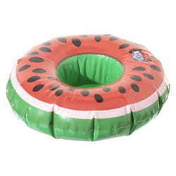 Intex - Porte gobelet gonflable Pastèque - Diam. 17 cm