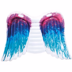 100% tendance, ce matelas gonflable en forme d'ailes d'ange apportera du fun à votre piscine. FICHE TECHNIQUE - Matelas gonfl ...