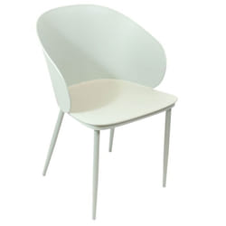 The Home Deco Factory - Fauteuil à coque en polypropylène - Vert deau