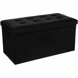Craquez pour ce joli banc pouvant servir à la fois d'assise d'appoint et de coffre de rangement. Pliable, il saura vous sédui ...