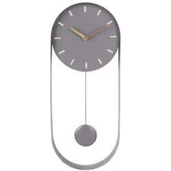 Design, cette horloge murale se démarque avec le mélange de son style vintage et design. L'association du métal avec le balan ...