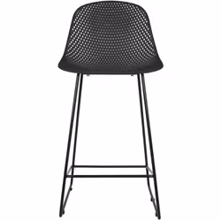 Vous allez prendre de la hauteur avec ce tabouret de bar au design très élégant. Sa forme sobre et raffinée saura apporter du ...