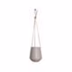 Present Time - Cache-pot design suspendu médium Skittlie - H. 66 cm - Rose poudré