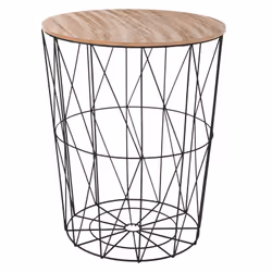 Laissez-vous séduire par cette table à café 2 en 1 au design filaire. Son plateau amovible et la structure de son coffre vous ...