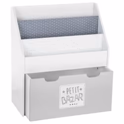 Bibliothèque enfant Petit Bazar - L. 62 x H. 70 cm