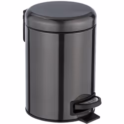 De design industriel, cette poubelle saura s'adapter à merveille à votre salle de bain. FICHE TECHNIQUE - Poubelle de salle d ...