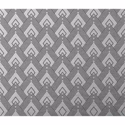 Crédence adhésive en aluminium Art Décoration - L. 70 x l. 40 cm - Noir