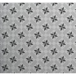Crédence adhésive en aluminium Carreaux - L. 70 x l. 60 cm - Gris