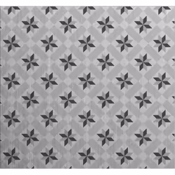 Crédence adhésive en aluminium Carreaux - L. 70 x l. 40 cm - Gris