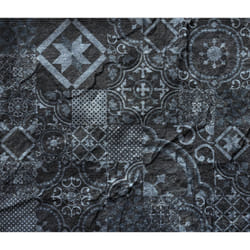 Crédence adhésive en alu imitation Ardoise - L. 70 x l. 40 cm - Noir