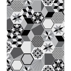 Crédence adhésive carreaux en aluminium Exa