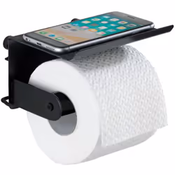 De style industriel, ce dérouleur de papier WC au design linéaire confèrera à votre pièce une note particulière débordante d' ...