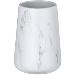 Gobelet de salle de bain effet marbre Adrada