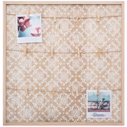 Créez une décoration à votre image avec ce pêle-mêle idéal pour accrocher vos plus belles photos. FICHE TECHNIQUE - Porte pho ...