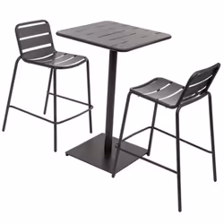 Table haute avec tabourets design Phuket