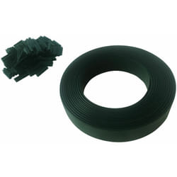 Lamelle occultante pvc avec clip de fixation de 50 m pour grillages rigides
