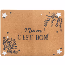 Ce lot contient 6 produits décrits ci-dessous : Apportez à votre table une ambiance festive avec ce set de table. Son design  ...