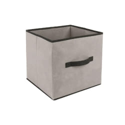 Toilinux Lot de 2 Boîtes de rangement - Lin