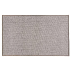 Toilinux Lot 2x Tapis Uni - Gris