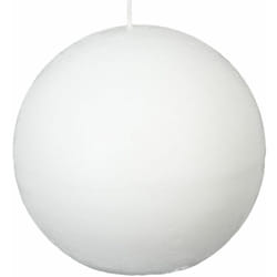 Lot 2x Bougie boule Rustic - Diam. 10 cm