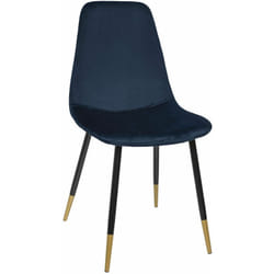 Lot de 4 Chaises design velours Tyka