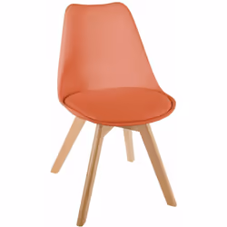 Créez une salle à manger tendance et au style scandinave avec ce lot de 4 chaises contemporaines et confortables. FICHE TECHN ...