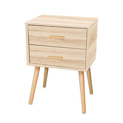 Toilinux 950034 Table de nuit et table de chevet Marron