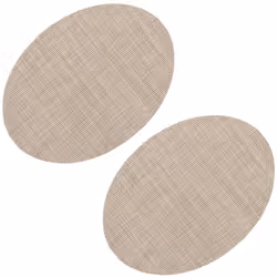 Donnez du caractère à votre table tout en la protégeant des salissures grâce à ce lot de 2 Sets de table en vinyle. Souvent o ...