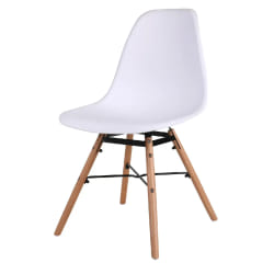 Toilinux Chaises Jena - 4 pcs - Blanc