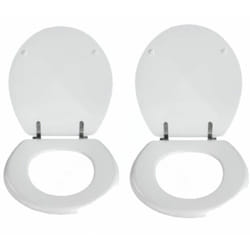 Wenko - 2 Abattant wc Prima en mdf