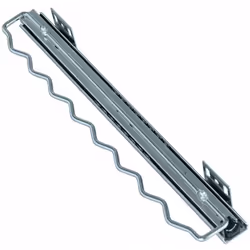 Facile à monter dans l'armoire, ce porte-cintre à la couleur chrome offre des possibilités de rangement supplémentaires, idéa ...