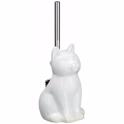 Faite de cette brosse WC l'indispensable de vos toilettes avec son design original. FICHE TECHNIQUE - Porte-brosse pratique.  ...