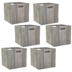Toilinux L514164 Boîte de rangement Gris