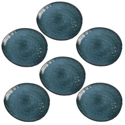 Toilinux L701857 assiette Bleu 6 pièce(s)