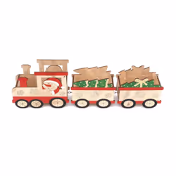 Décoration de Noël - petit train - Bois