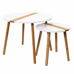 Duo de tables gigogne Relief