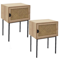 Toilinux L702337 Table de nuit et table de chevet Marron