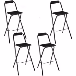 Recevez vos invités avec classe et élégance grâce à ce tabouret de bar coloré. Pliable et léger, vous pourrez le déplacer et  ...