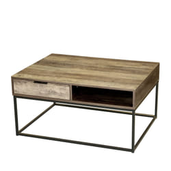 Table basse Joya avec 1 tiroir et 1 niche de rangement