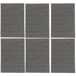Toilinux L514638B set de table Noir 6 pièce(s)