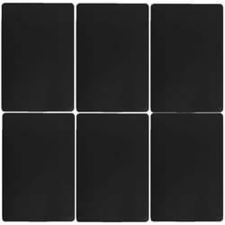 Toilinux L514637B set de table Noir 6 pièce(s)