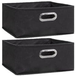 Toilinux L514510 Boîte de rangement Anthracite, Gris